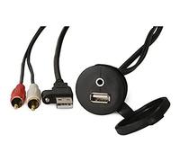 Fusion prise USB et jack 3,5 mm de 2 mètres