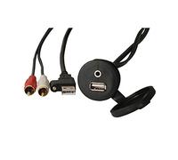 Fusion prise USB et jack 3,5 mm de 2 mètres