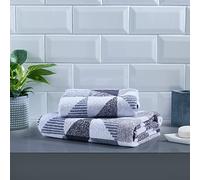 Fusion Serviette de Bain Hendra 100% Coton Jacquard 70 x 130 cm Monochrome