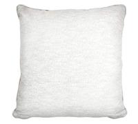 Fusion - Sorbonne - Coussin Garni 100% Coton - 43x43cm en Blanc