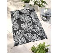 Fusion - Tapis d'extérieur Matteo (170 x 120 cm) - Tapis d'extérieur Noir