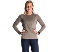 Fusion Technical Merino 150 Manches Longues Femme S Beige