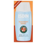 Isdin Fotoprotector Fusion Water Magic Crème Solaire SPF50 50 ml Edition Limitée Roland Garros