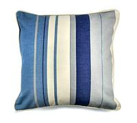 Fusion Whitworth Coussin Garni 100% Coton Bleu 43 x 43 cm