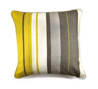 Fusion Whitworth Stripe Housse de Coussin 100% Coton Ocre 43 x 43 cm