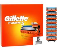 Fusion5 Recharges De Lames De Rasoir Pour Homme, 8 Recharges De Lames, Avec Cinq Lames Anti-Friction Pour Un Rasage De Près
