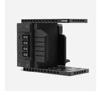 FusionRig NOUVEAU module d'extension de cage pour caméra Cineback II pour FX3/FX30 - Plaque de batterie V-mount, splitter D-Tap, indicateur de tension, conception à verrouillage rapide - pour Tilta
