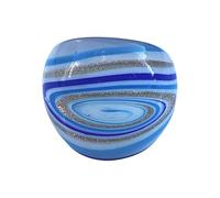 Fusions Culturelles Anneaux De Verre Floral Enveloppé De Fil Galaxyed Inspire Bijoux Faits À La Main