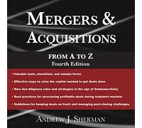 Fusions et acquisitions de A à Z Quatrième édition