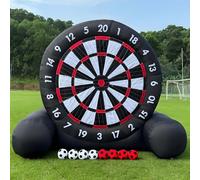 Fussball Dart Inflatable Dartboard Darts Spiel Aufblasbare Outdoor Fußball Dart, Jumbo Blower, für Familie und Kinder Fußball