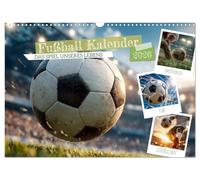 Fußball Kalender - Das Spiel unseres Lebens (Wandkalender 2026 DIN A3 quer), CALVENDO Monatskalender: Fesselnde Fußballbilder zeigen die ganze Energie ... Momenten voller Emotion und Liebe zum Ball.
