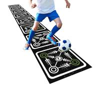 Fußball-Leiter - Trainingsleiter Für Agility Übungen | Agility Training Leiter Matte | Rutschfeste Footwork Übungen Trainingsgerät Für Erwachsene Jugendliche Kinder Anfänger Profis - 40 X 360 Cm