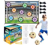 Fußball-Spielmatten-Set - Kinder Übungsspiel | Outdoor- und Indoor-Spaß füur Garten, Hinterhof, Rasen, Oder Platz | Perfekt für Training, Sportaktivitäten spielerisches