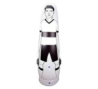Fußball Trainingshilfe - 79.92 inch Fußball Kick Verteidiger | PVC Aufblasbare Hürde - Robuste Soccer Agility Trainingshilfe für Kinder Jugendliche Erwachsene Leicht tragbar für Garten Heimtraining