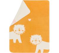 Fussenegger Couverture de bébé "Lions" or