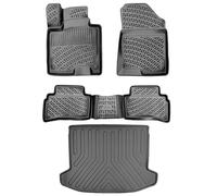 Fussmattenprofi Tapis De Sol pour KIA SPORTAGE (Essence/Diesel Mild Hybrid) à partir de 2022, Tapis de Voiture TPE, Tapis de Coffre Antidérapant, Caoutchouc, Bord Extra Haut de 5cm