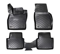 Fussmattenprofi Tapis de Sol pour Skoda Scala Année de Construction à partir de 2020, Lot de Tapis De Voiture en Caoutchouc TPE, Bord Extra Haut de 5 cm, sans Odeur