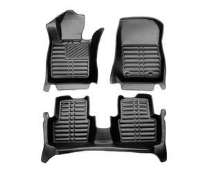 Fussmattenprofi Tapis De Voiture pour Mazda CX-3 à partir de 2015 - Tapis De Sol en Cuir 5D De Qualité Supérieure -%100 Ajustement Parfait - Bord Extra Haut - Antidérapants - sans Odeur