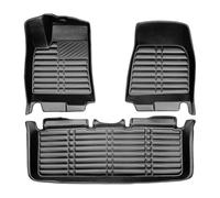 Fussmattenprofi Tapis De Voiture pour Tesla modèle S à partir de 2012 - Tapis De Sol en Cuir 5D De Qualité Supérieure -%100 Ajustement Parfait - Bord Extra Haut - Antidérapants - sans Odeur