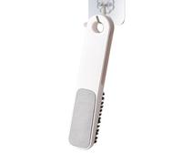 Fußpeeling Bürste - Edelstahl Fußpflegewerkzeug | Doppelseitige 2-in-1-Bürste für Tote Haut, Nägel, Zehen, Zuhause, Reise, Salon, Dusche & Spa