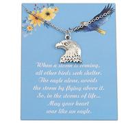 FUSTMW Collier Aigle Cadeau de Chef Cadeau Cour d'Honneur