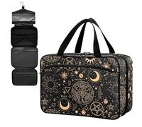 Fustylead Grand sac de rangement médical avec fermeture éclair - Différents éléments mystérieux dorés - Trousse de premiers secours - Kit de traumatismes pour voyage, randonnée, camping