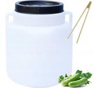 Fût à couvercle Sterk® 30 litres, fût en plastique, tonneau pour aliments, Barrel, couvercle à visser, 30 L, fût en plastique avec poignées