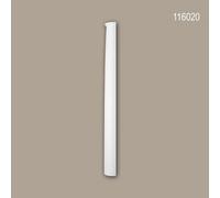 Fût de demi-colonne 116020 Profhome Colonne Élement décorative style Néo-Classicisme blanc