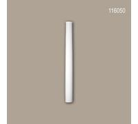Fût de demi-colonne 116050 Profhome Colonne Élement décorative style Néo-Classicisme blanc