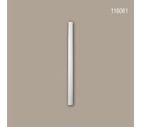 Fût de demi-colonne 116061 Profhome Colonne Élement décorative style Néo-Classicisme blanc