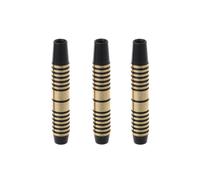 Fût de fléchettes en cuivre noir, pour fléchettes souples/en acier 49mm 16g avec filetage 2BA 3 pièces