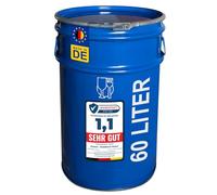Fût en métal ouverture supérieure Bleu 60 L (23021)