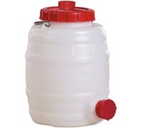 GRAF Bidon rond 10 l PE blanc 1 anse de transport D. ouv. de remplissage 120 mm GRAF Quantité:1