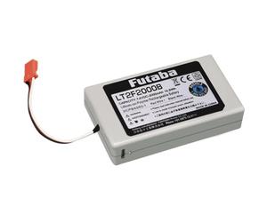 FUTABA Batterie d'émetteur LiPo 7,4 V 2000 mAh avec BMS et chargeur USB intégré - Pour T16iZ, T10PX