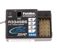 Futaba R334SBS Récepteur 2,4GHz T-FHSS Télémétrie R334 4PX 7PX 4P Voiture RC