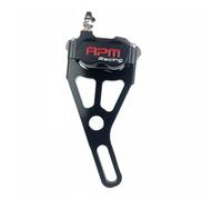 Futaoo Disque de Support Adaptateur d'étrier de Frein de Roue arrière RPM for Moto Scooter Moto Dirt Bike (Color : Black Caliper)