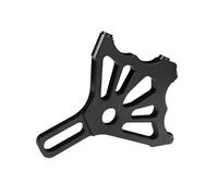 Futaoo Moto Scooter Double étrier de Frein arrière Disque Pompe de Frein Adaptateur Support Disque de Frein Pit Dirt Bike (Color : Black Bracket)