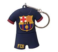 Futbol Club Barcelona FC Barcelone Pendrive 2.0 USB 8 Go Porte-clés en Forme de T-Shirt, Couleur Bleue, Produit Officiel (CyP Brands)