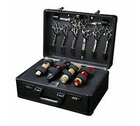 Futchoy Mallette de transport pour barber, grand styliste, peignes, outils de rangement, pince à épiler, tondeuse à coiffure