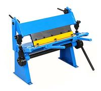 Futchoy presse plieuse Plieuse manuelle de tôles machine à biseauter (Largeur de pliage : 305 mm, angle de pliage : 0-135 degrés, capacité de pliage maximale : 1 mm)