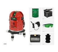 FUTECH Multicross 8 HPSD Laser À Lignes Croisées Dans Un Coffret - Vert - 50 M Avec Récepteur (en Option) - 8 Lignes