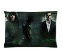 Futefew Soft Pillow case Cover 20*30 Inch (Twin sides)Zippered Pillowcase Arrow Stephen Amell Pattern Popular Design