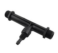 Futheda 1/5,1 cm inch Venturi d'injection d'irrigation d'égouttement de filetage externe Venturi Tube automatique Inhalation Engrais Convient pour l'agriculture de jardin d'eau Tube Ejetor