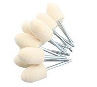 Futheda 12 pcs 12 mm conique polissage en feutre Pad, feutre kit de polissage Outil de polissage pour bijoux, verre, pierre, EN CÉRAMIQUE, Nail Art