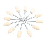 Futheda 12 pcs 8 mm conique polissage en feutre Pad, feutre kit de polissage Outil de polissage pour bijoux, verre, pierre, EN CÉRAMIQUE, Nail Art