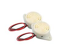 Futheda 2 pcs Sfm-27 DC 3-24 V 12 MA industrielle Intermittent son électronique Buzzer