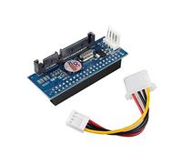 Futheda Adaptateur 3,5 IDE pour Disque Dur SATA série 4 Broches Câble d'alimentation IDE parallèle à la Carte de Port série