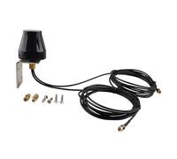 Futheda Antenne 4G LTE 5dBi avec câble de 3 m - Support mural étanche - Double connecteur mâle MIMO SMA pour routeur CPE sans fil 4G LTE Hotspot IoT Gateway Terminal industriel