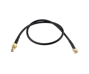 Futheda Câble Dab Antenne De Voiture MCX Mâle vers SMB Adaptateur Connecteur Extension Câble RG174 30cm pour pour Dab+ Radio Pioneer X8700 X580 JVC Blaupunkt Pure Kenwood Alpine Radio CB & Amateur