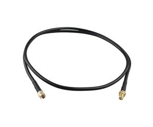 Futheda Câble d'extension d'antenne SMA Mâle vers Femelle RG58 Câble Coaxial 1M Compatible avec Radio Ham Kenwood, BaoFeng Wouxun, Icom, Yaesu, Vertex Standard Horizon Marine VHF Radio